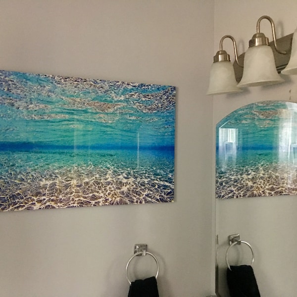 Polihale Serenity - Beach Photography, Beach Metal Wall Art, Beach Metal Art, Ocean Wall Decor, Beach Artwork, Beach Wall Decor, Beach Decor