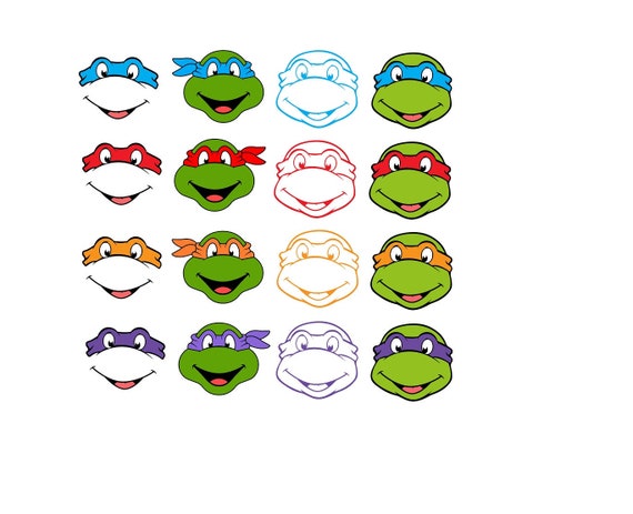 Download Ninja Turtles svg 16 Ninja Turtles Cricut files Birthday ...