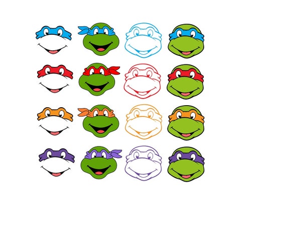 Download Ninja Turtles svg 16 Ninja Turtles Cricut files Birthday ...