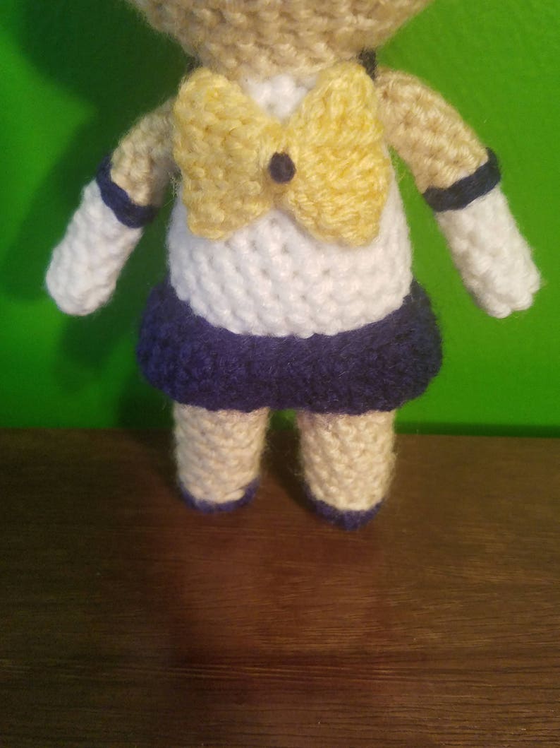 Sailor Moon Inspired Crochet Amigurumi Sailor Uranus Haruka image 3