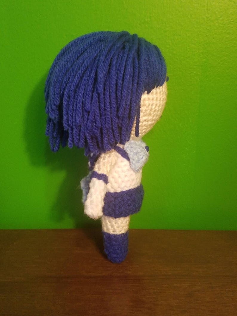 Sailor Moon Inspired Crochet Amigurumi Sailor Mercury Ami image 3