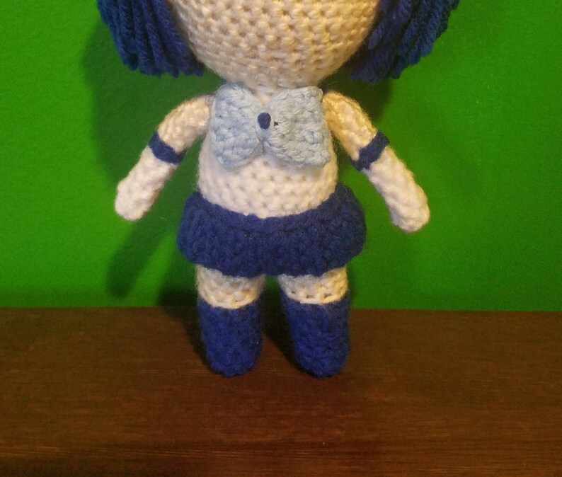 Sailor Moon Inspired Crochet Amigurumi Sailor Mercury Ami image 2