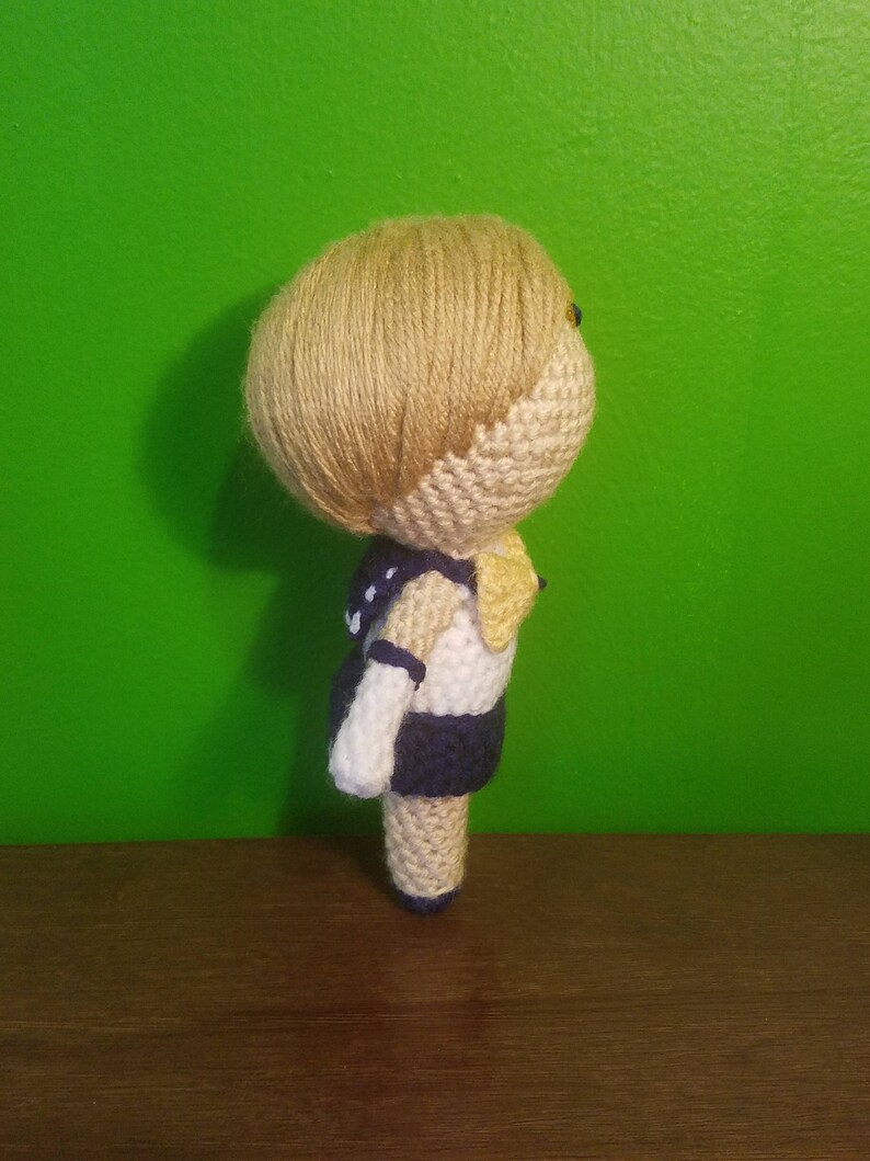 Sailor Moon Inspired Crochet Amigurumi Sailor Uranus Haruka image 4