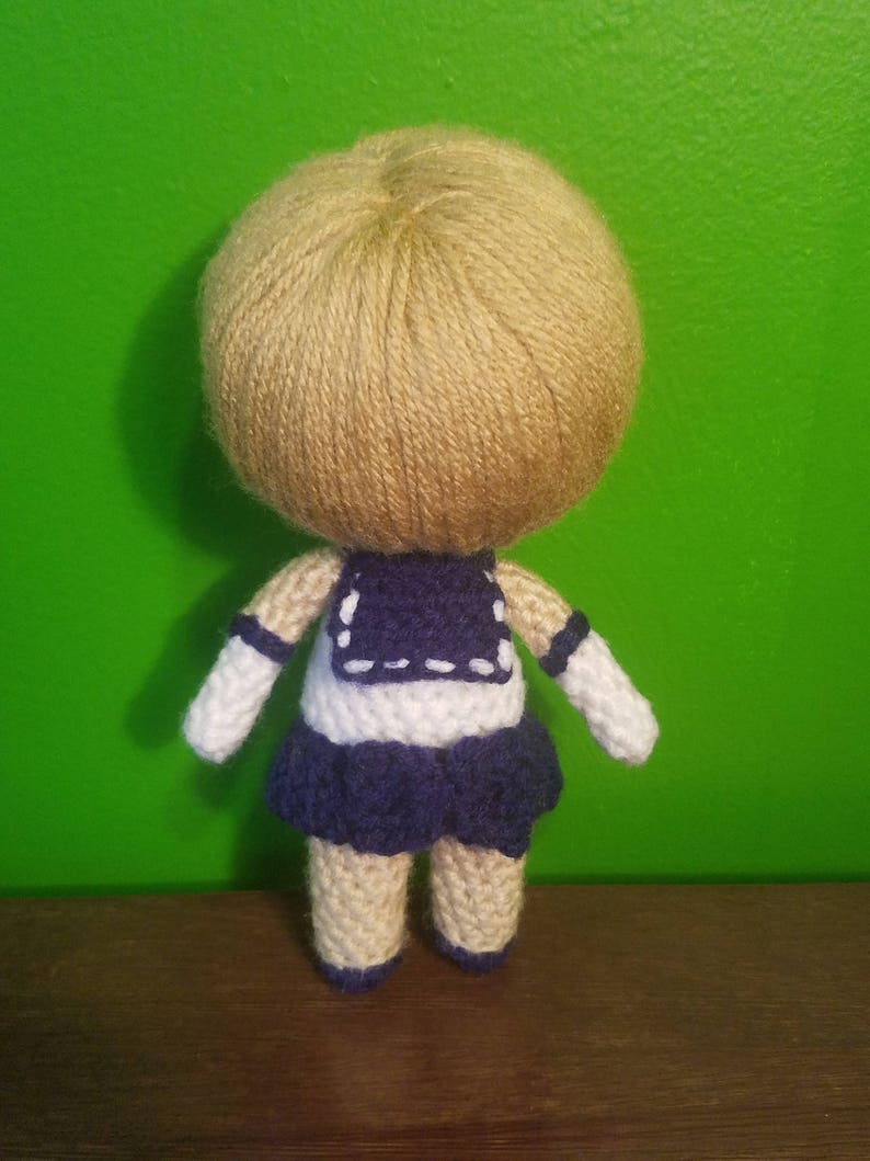Sailor Moon Inspired Crochet Amigurumi Sailor Uranus Haruka image 5