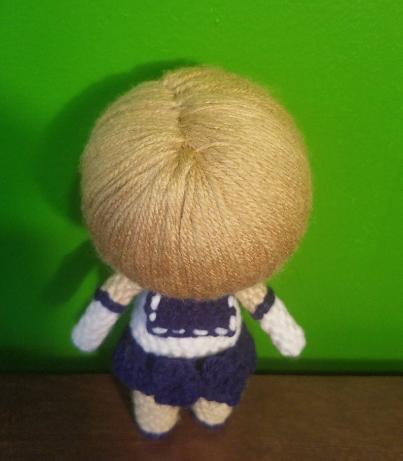 Sailor Moon Inspired Crochet Amigurumi Sailor Uranus Haruka image 6