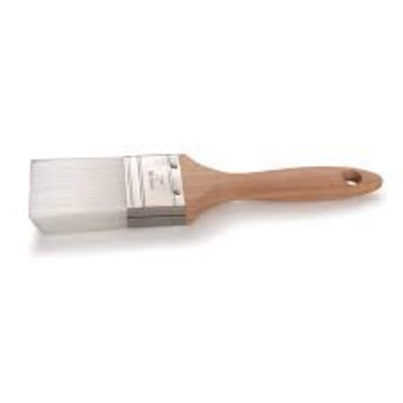Zibra Brushes Chiseled Wedge Paintbrush Synthetic Paint Etsy