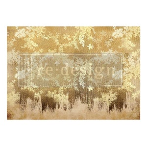 Gilded Lace,  Re-Design, Decoupage Paper, decoupage paper for furniture, Tissue Paper, Decoupage Furniture, Fiber Paper, A1 Paper