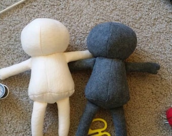 Custom 12in Character Plush Dolls