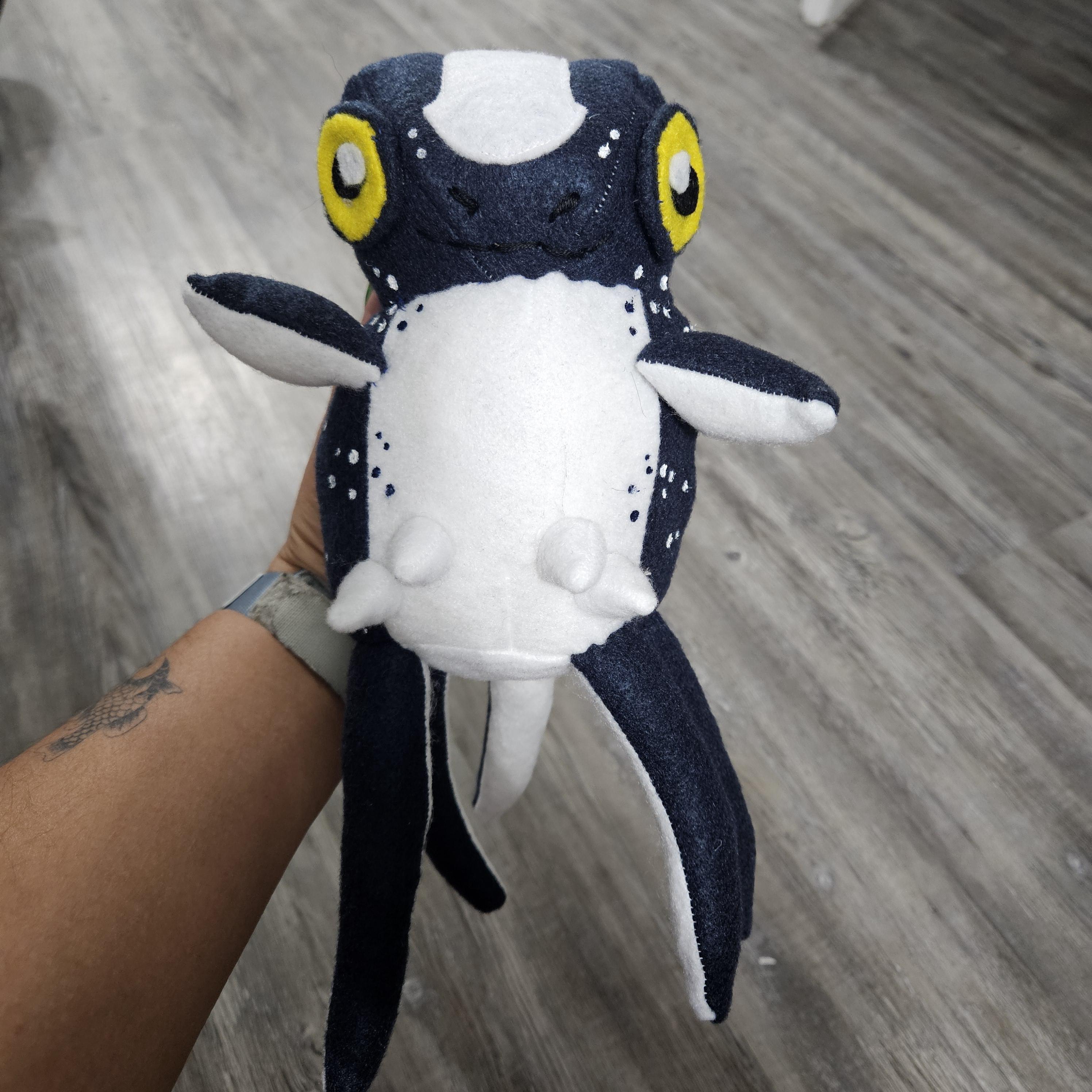 Subnautica Cuddlefish 12 in Custom Plush - Etsy