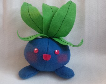 Oddish Plush 5'' by 6'' inch Pokemon Plush Generation one #043
