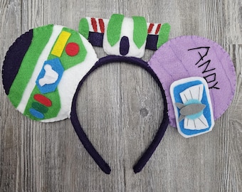 Toy Story "Buzz Lightyear" Mickey Mouse Ears Headband Accessory: Disney/Pixar
