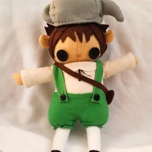 Gregory "Over the Garden Wall" 11" in Plush Cartoon Network Cartoon Series Original