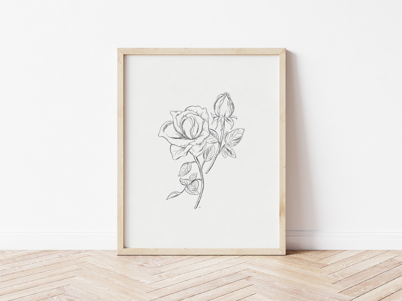 Aw Print Roses Roses Art Print Roses Botanical Art Floral Drawing - Etsy