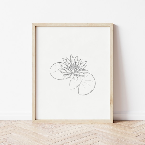 Water Lily - Etsy