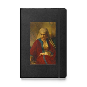 Cuaderno de tapa dura para escribir y llevar un diario, encuadernado duradero con páginas rayadas, diario portátil para la escuela, la oficina o uso personal.