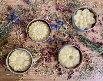 Floral Lotion Bar| Handcrafted Moisturizing Organic Lotion Bars| Body Lotion Bars