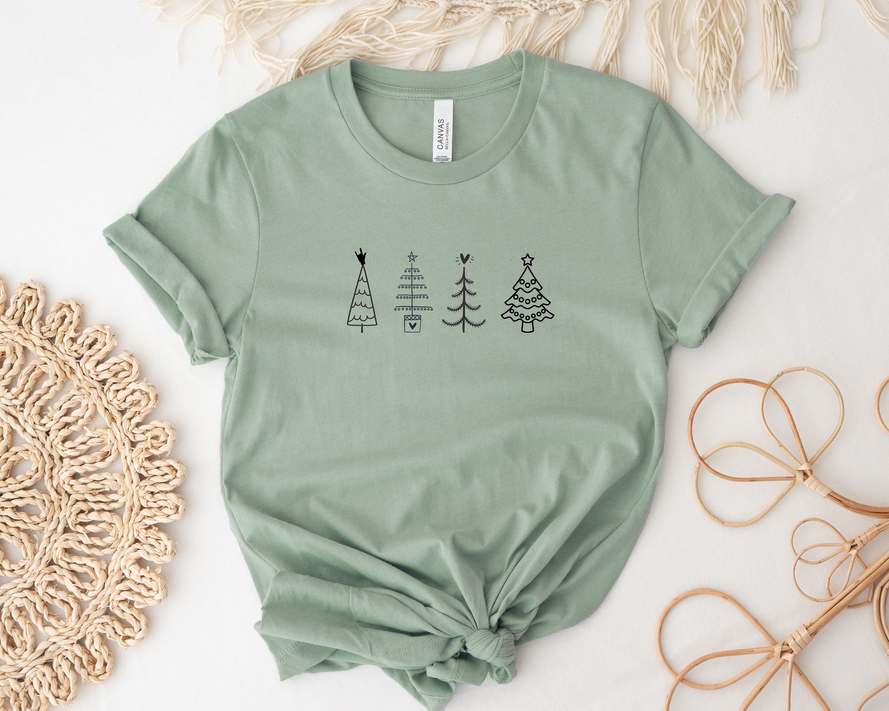 Discover Christmas Trees ILY T-Shirt