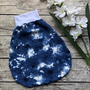 Summer Romper Sack Muslin Blue