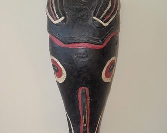 Stunning Guru Mask from Ivory Coast called Zamble