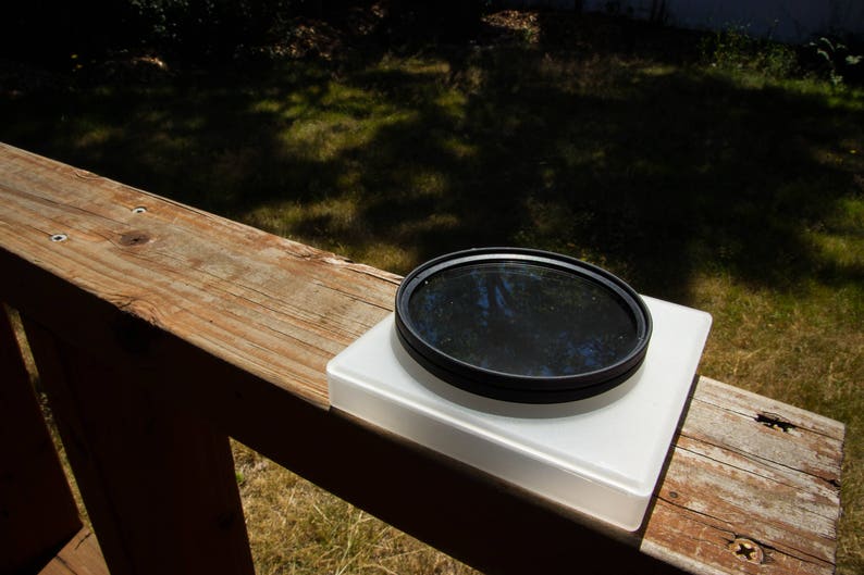 Solar Filter Camera Lens Filter Eclipse Photography Etsy