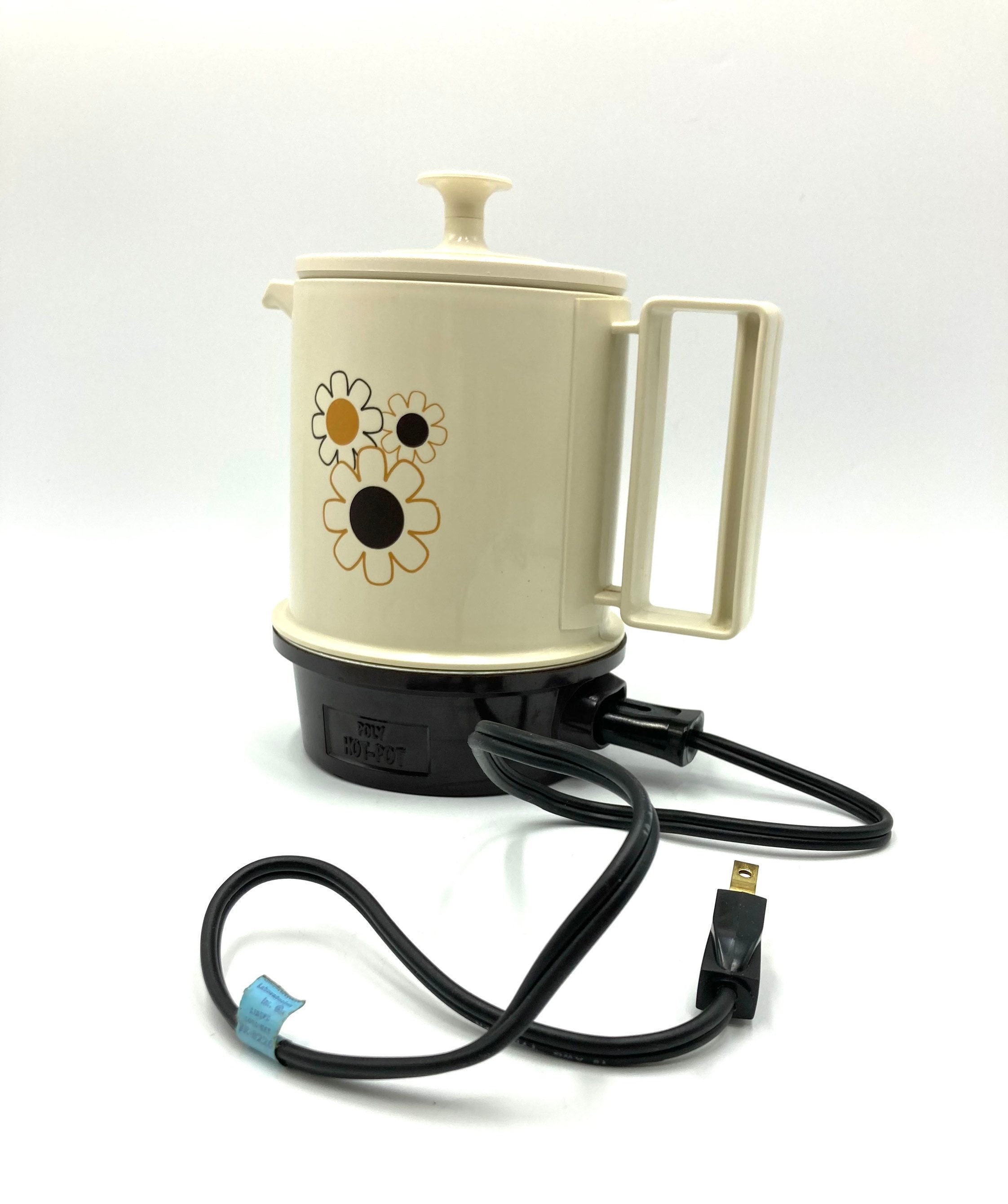 New Vintage, Regal, Poly Hot Pot, 5 Cup, Electric, Tea Coffee Warmer,  Server Pot