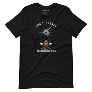 Outer Wilds OG Classic Campfire Marshmallows Eye Of The Universe-T-shirt