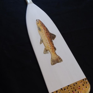 Hand Crafted and Hand Painted Custom Canoe Paddles, Wall Decorations
