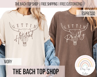Custom Last Rodeo Bachelorette Shirts Same Cowboy Forever Last Hoedown Country Bach Nashville Bachelorette Party Cowgirl Bridal Party Shirts