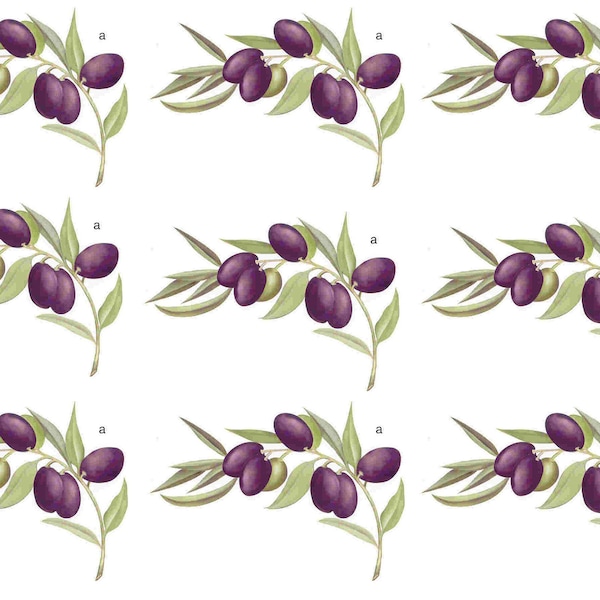 12 pcs x 9,5 cm.  Ceramic decals. Pattern 70414A/2 scenes a.