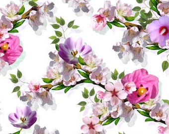 84103-B Irene large - Ceramic decal sheet (Chintz) - Ceramic decals