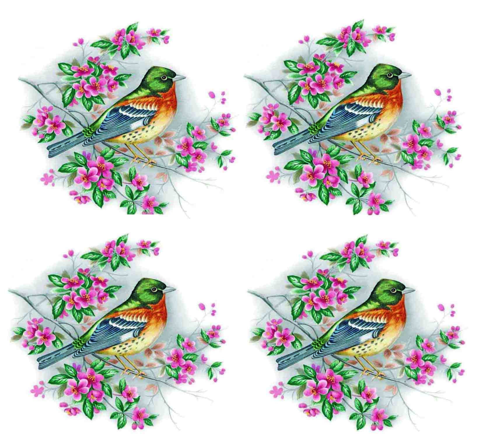 4 pcs x14 cm. Calcomanías para decorar porcelana. Decorado | Etsy