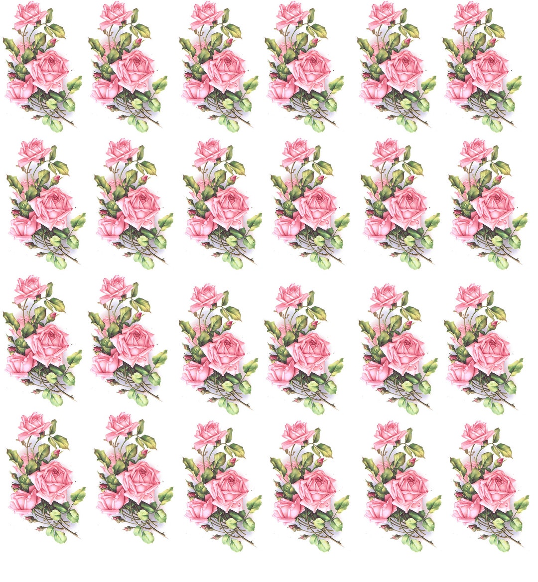 24 Pcs X 7,8 Cm. Ceramic Decals. Pattern 10034A/5 Scenes A. - Etsy