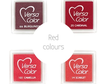 Red tones - Versa Color ink pad