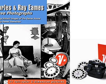 Eames 3D Photographs + View-Master viewer Case Study House #8 MCM