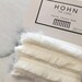 5m White Dyeable Fringe trim