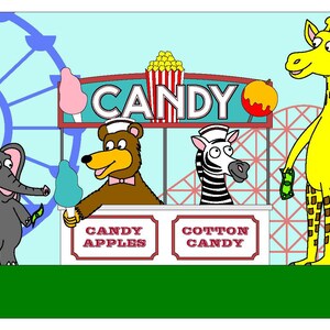Zoomania - Stand de bonbons