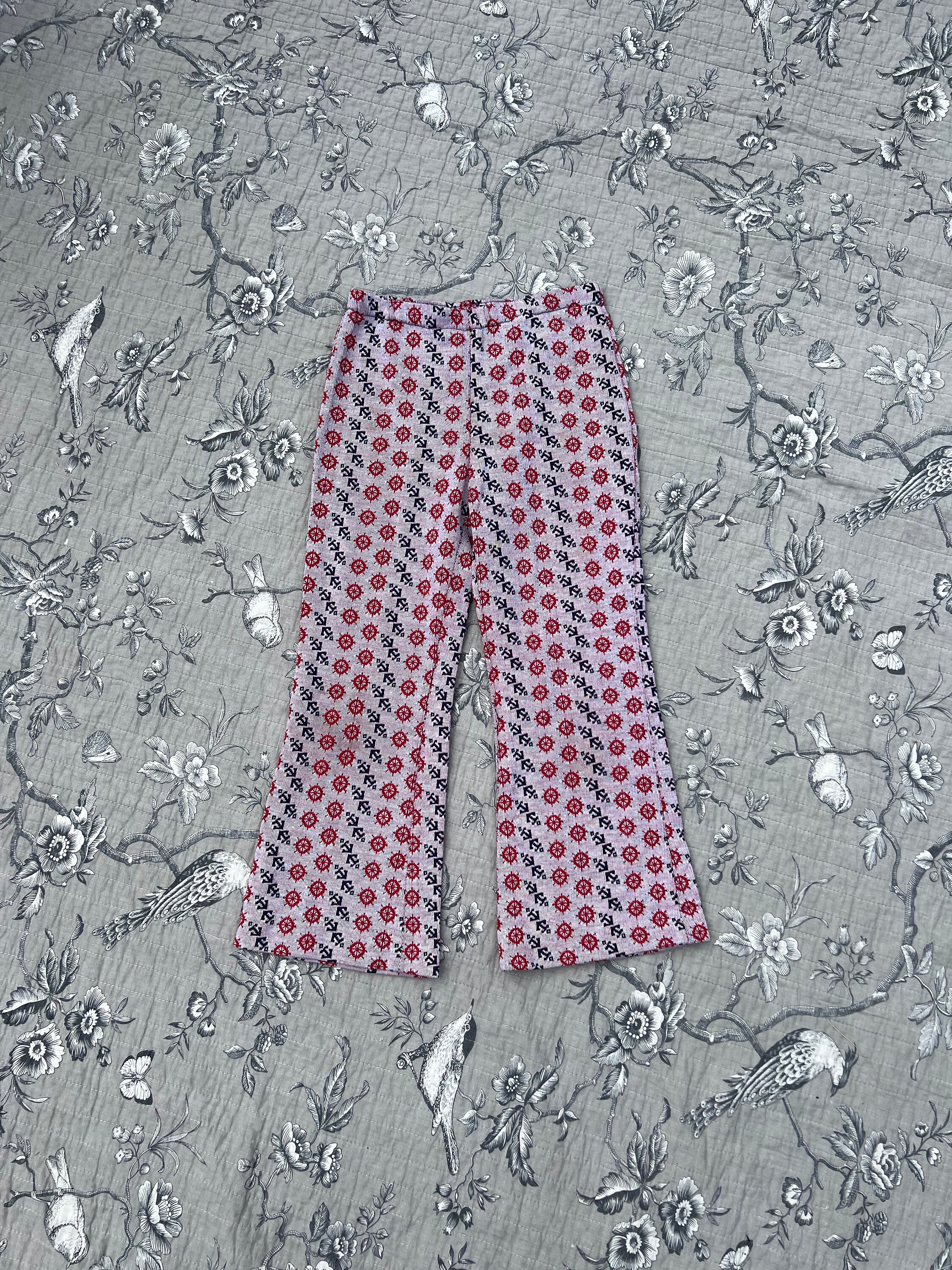 60s Tapestry Pants - Lucky Vintage