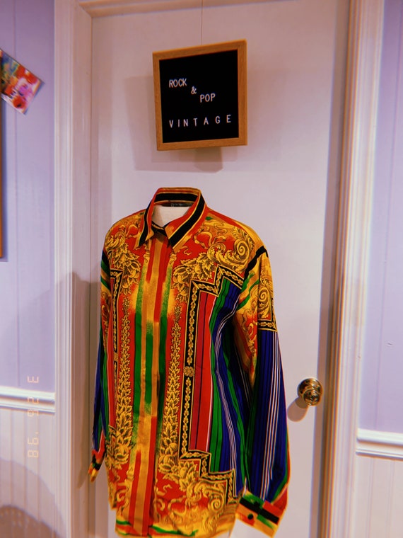 Vintage 70s Bloomingdales Blouse with shoulder pad