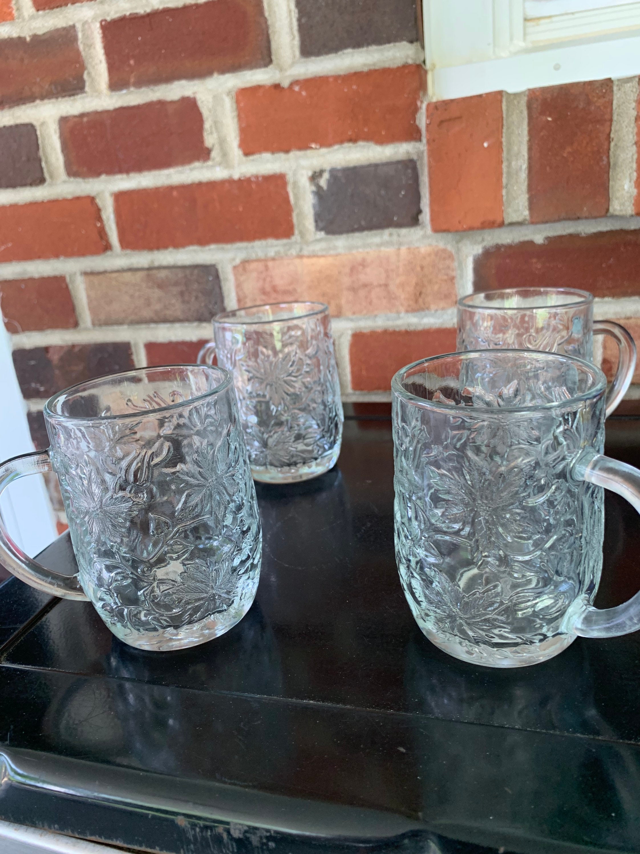 Set de cuatro tazas de café Princess House de los años 70 Etsy España