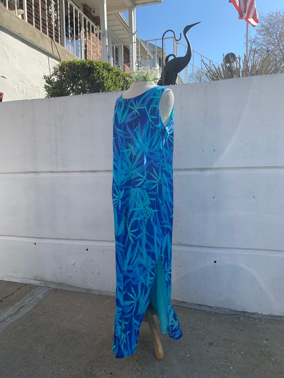 princess polly baby blue dress Blue Satin Dress main image 0