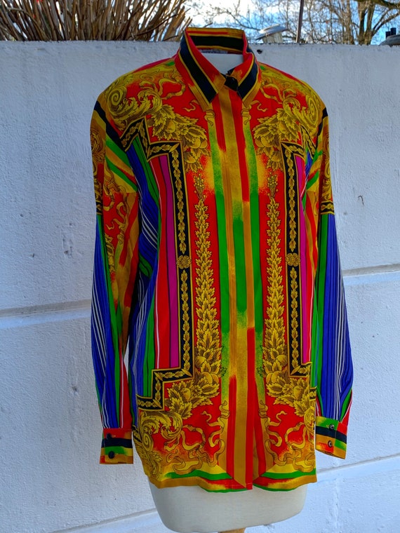 AUTHENTIC Vintage 70s Bloomingdales Blouse with sh