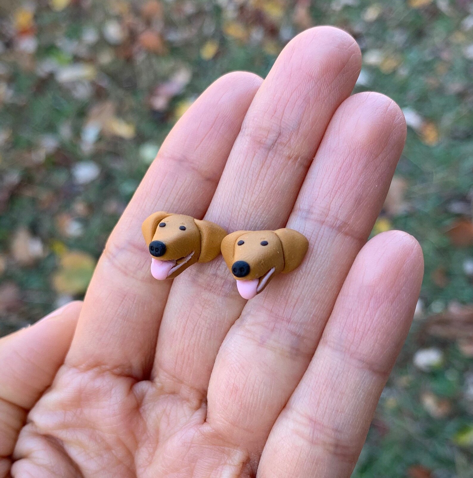 Custom Dog earrings Personalized Dog gifts for owners Custom Etsy