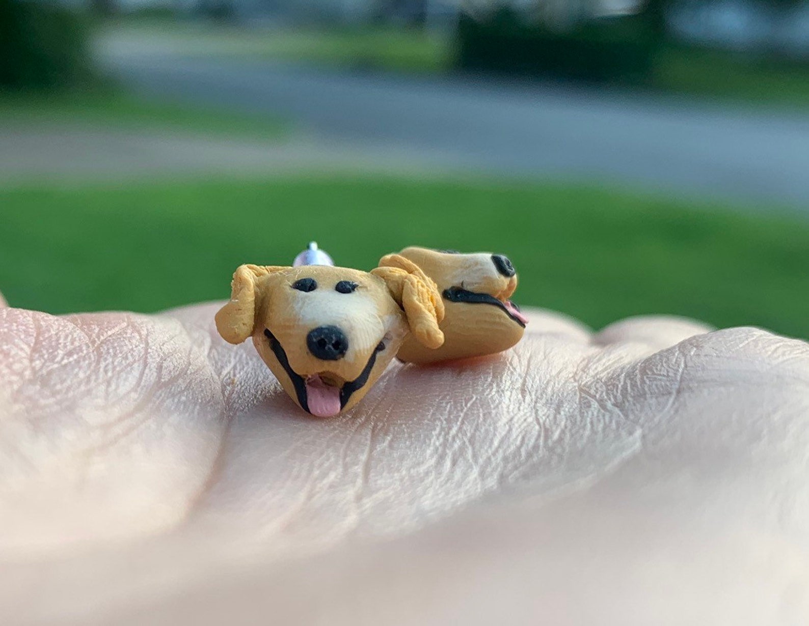 Custom Dog earrings Personalized Dog gifts for owners Custom Etsy