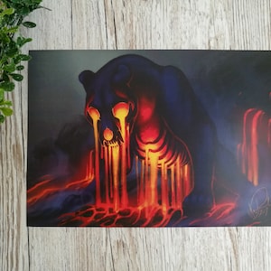 Molten Heart Art Print