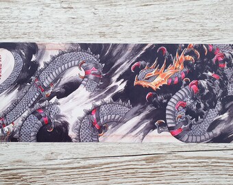 Realm of Distortion, 42 x 15 cm Textured Poster, Scroll Format Art Poster