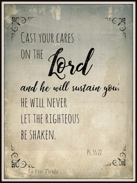 verse cast your cares