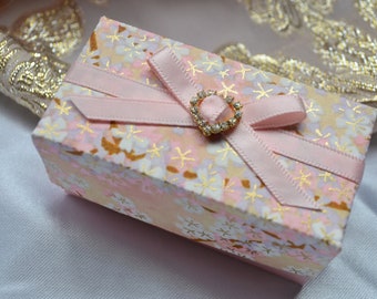 Sakura Pink  - Rectangular Favour Box