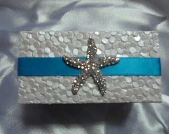 Starfish Bling - Rectangular Favour Box