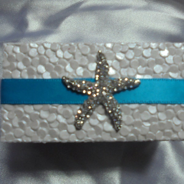 Starfish Bling - Rectangular Favour Box