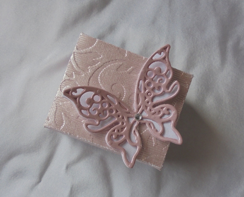 Butterfly Christening Favour Box - Etsy